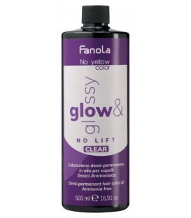 Fanola No Yellow Glow & Glossy Clear oil hair color