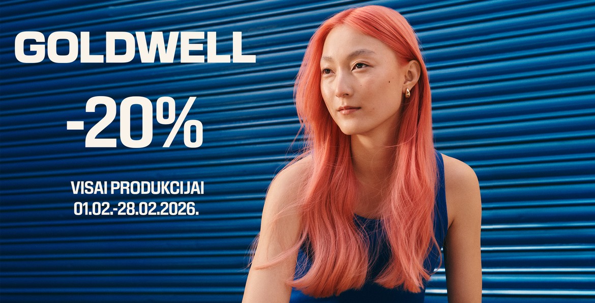 Akcija uz GOLDWELL produkciju