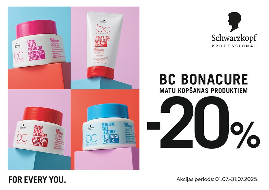 Akcija uz SCHWARZKOPF produkciju
