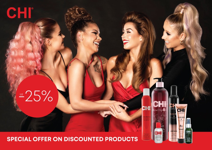 Special prices for CHI products