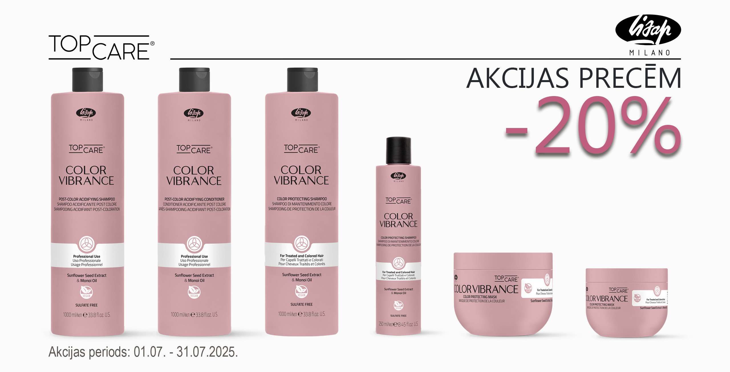 Akcija uz LISAP produkciju