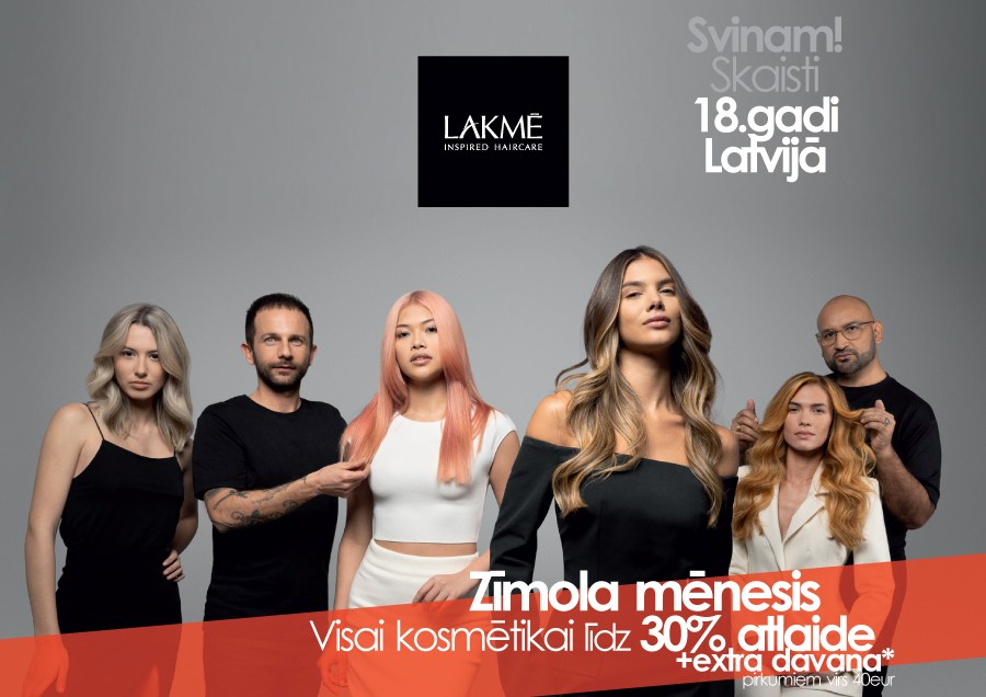 Akcija uz LAKME produkciju