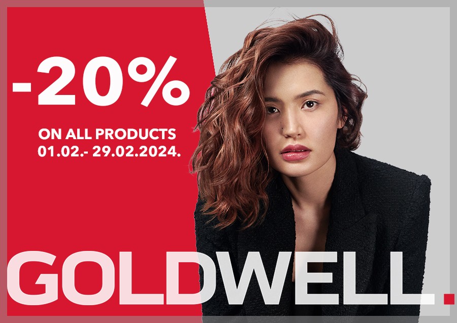 Special prices for GOLDWELL products