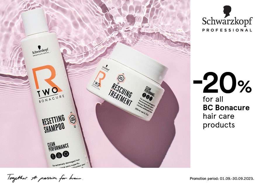 Special prices for SCHWARZKOPF products