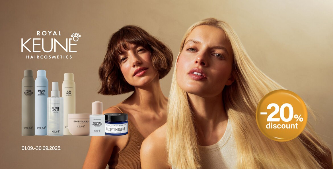 Special prices for KEUNE products