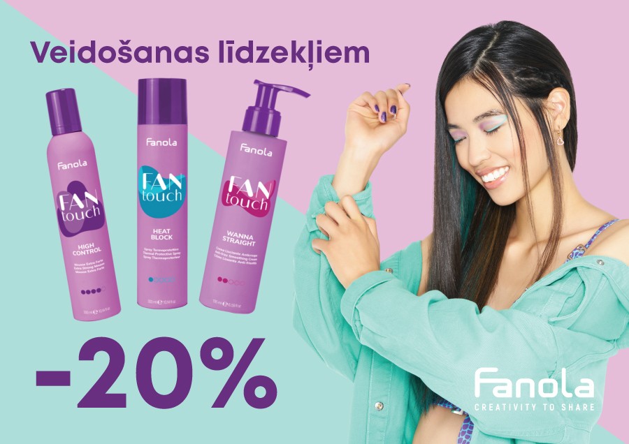 Akcija uz FANOLA produkciju
