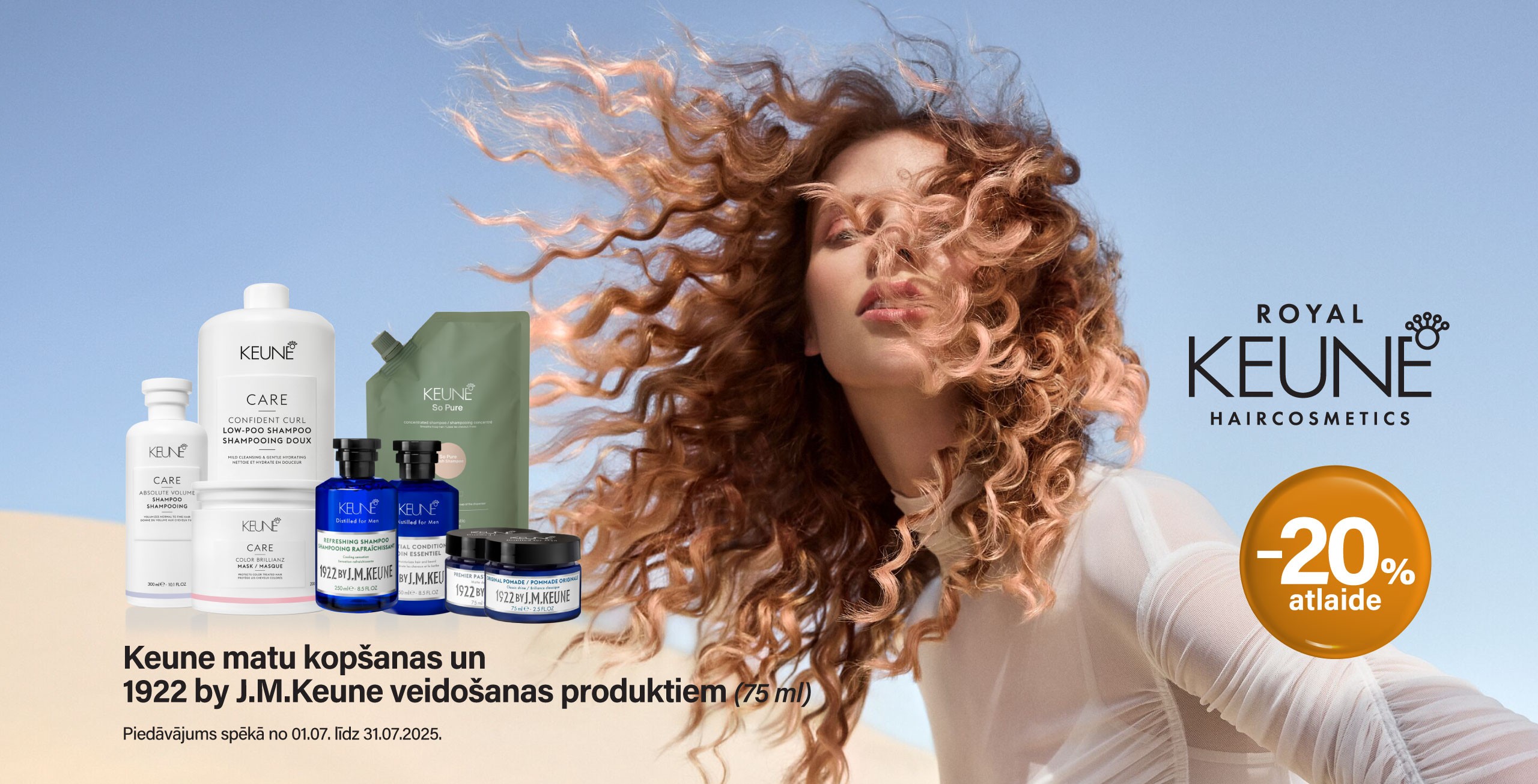Akcija uz KEUNE produkciju