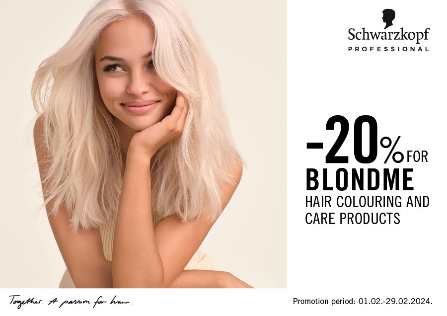 Special prices for SCHWARZKOPF products