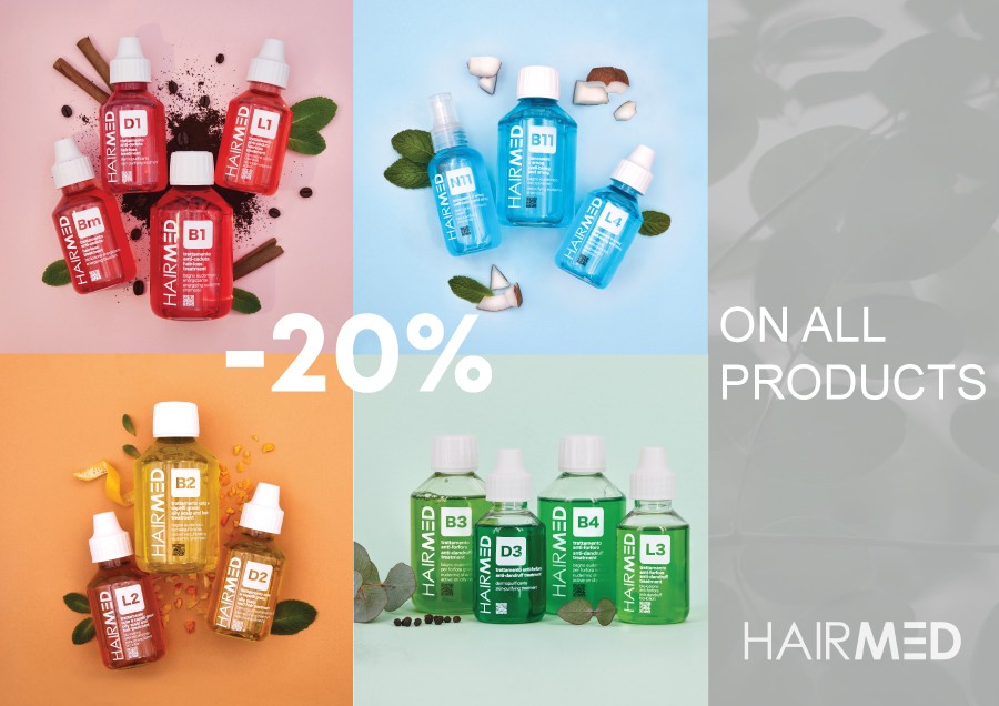 Special prices for HAIRMED products