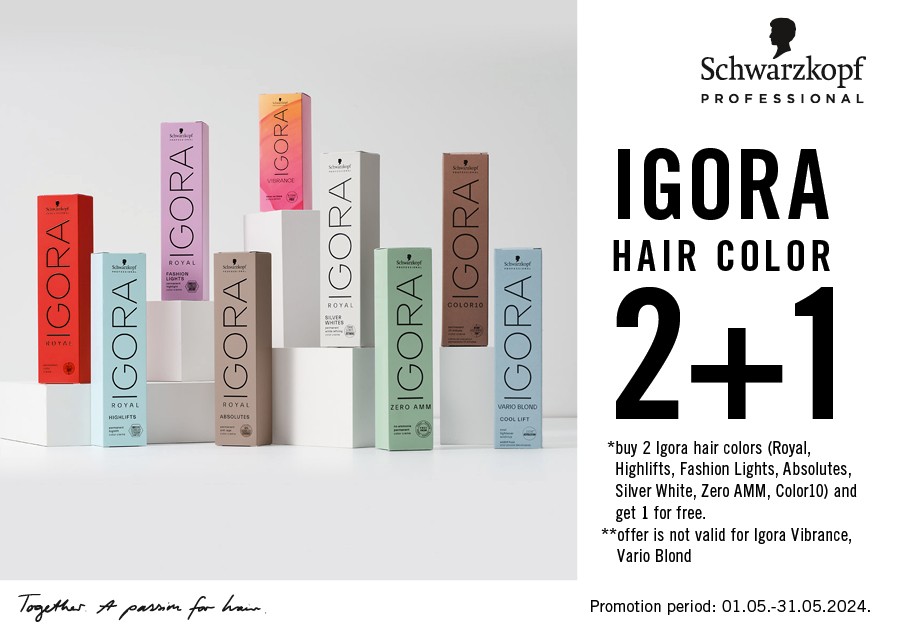 Special prices for SCHWARZKOPF products