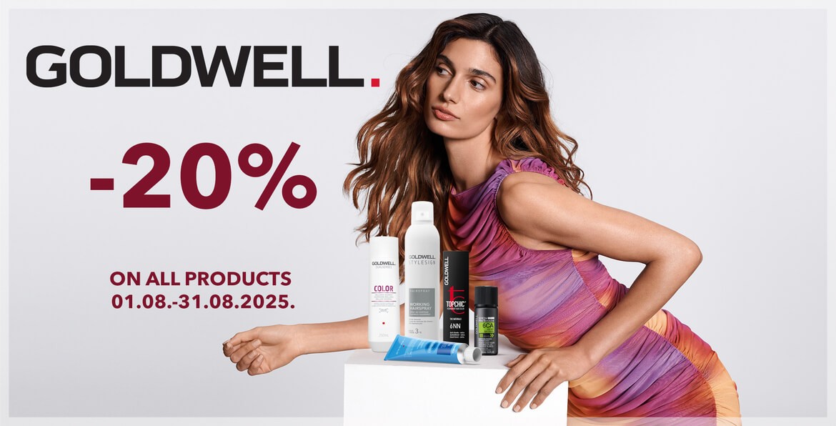Special prices for GOLDWELL products