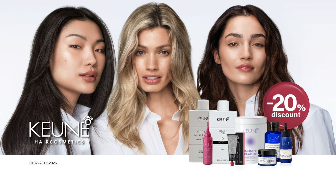 Special prices for KEUNE products