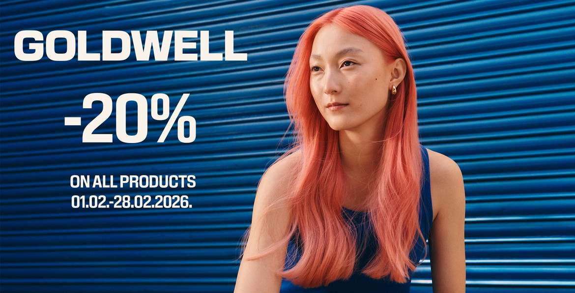 Special prices for GOLDWELL products