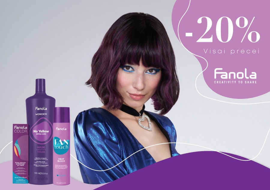Akcija uz FANOLA produkciju