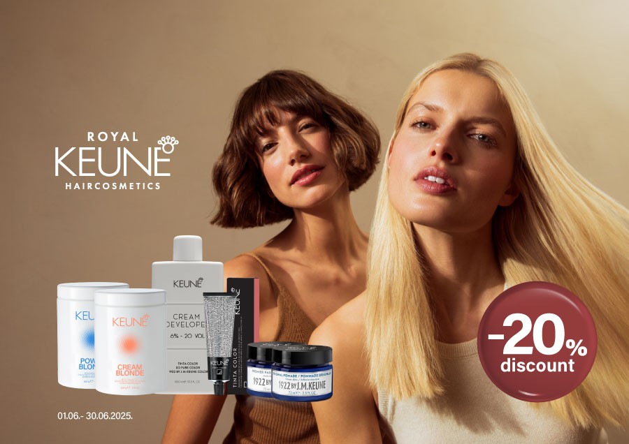 Special prices for KEUNE products
