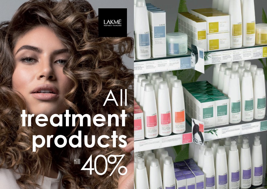 Special prices for LAKME products