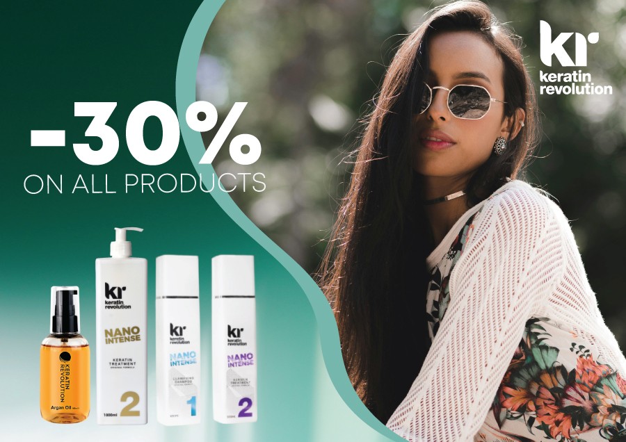 Special prices for KERATIN REVOLUTION products