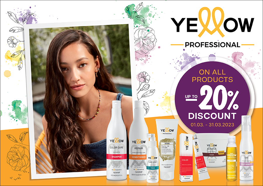 Special prices for YELLOW products