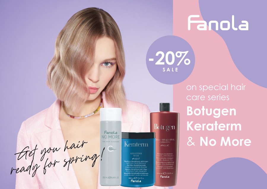 Special prices for FANOLA products